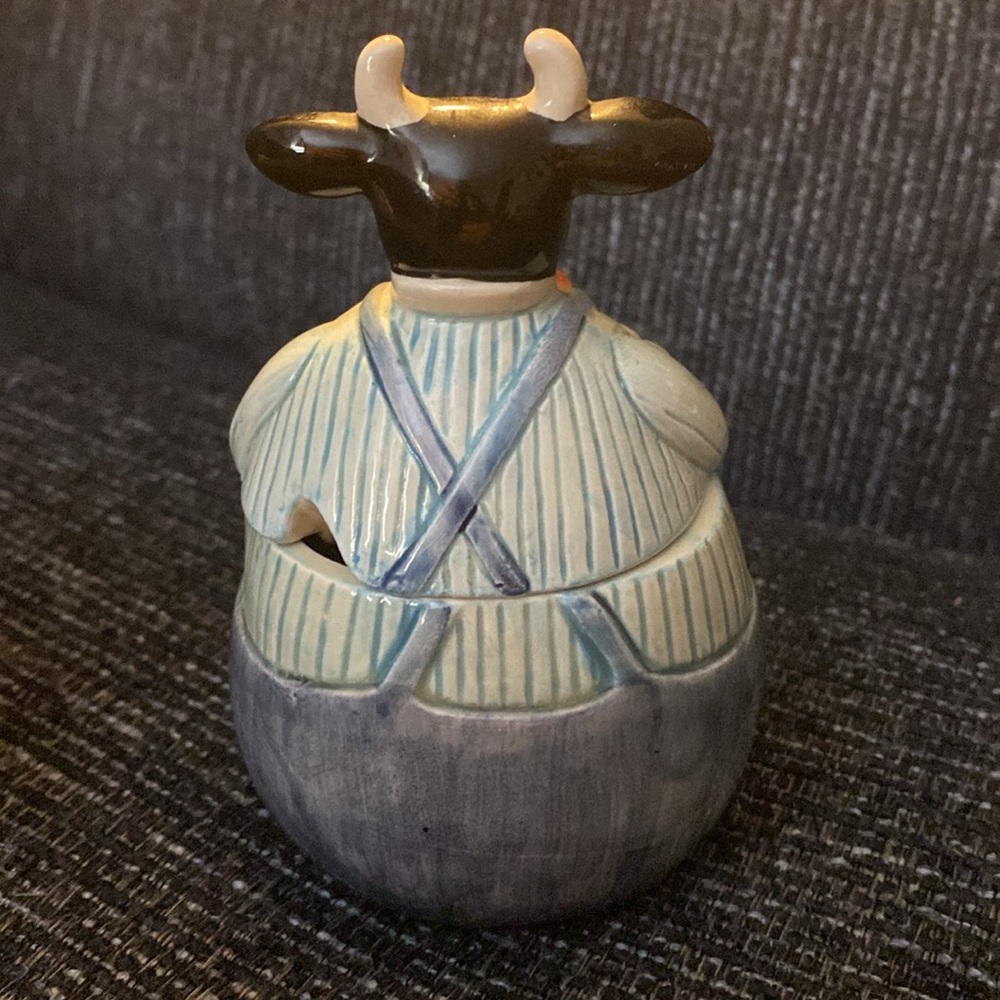 Vintage Otigiri Cow sugar and creamer - Picture 6 of 6